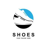 chaussure logo vecteur icône illustration conception