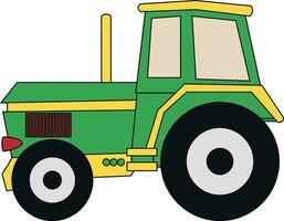 agriculture clipart. tracteur vecteur