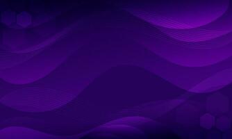 abstrait pente foncé violet liquide vague Contexte vecteur