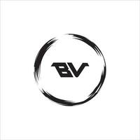 vb bv logo conception vecteur modèle