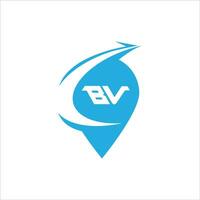 vb bv logo conception vecteur modèle