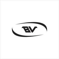 vb bv logo conception vecteur modèle