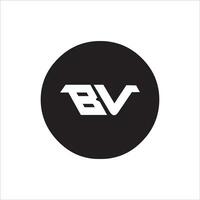 vb bv logo conception vecteur modèle