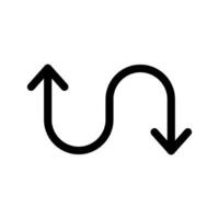 zig zag icône vecteur symbole conception illustration
