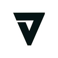moderne vecteur logo lettre v. v lettre conception vecteur