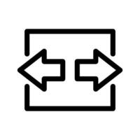 séparé icône vecteur symbole conception illustration