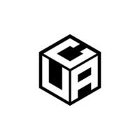 uac lettre logo conception, inspiration pour une unique identité. moderne élégance et Créatif conception. filigrane votre Succès avec le frappant cette logo. vecteur