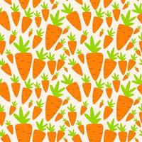 illustration vectorielle de carotte transparente motif de fond vecteur