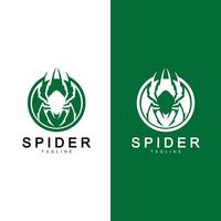 araignée logo vecteur symbole illustration conception