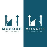 mosquée logo vecteur symbole illustration conception