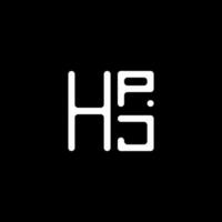 HPJ lettre logo vecteur conception, HPJ Facile et moderne logo. HPJ luxueux alphabet conception