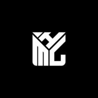 hml lettre logo vecteur conception, hml Facile et moderne logo. hml luxueux alphabet conception