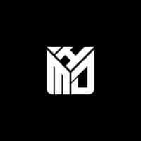 hmd lettre logo vecteur conception, hmd Facile et moderne logo. hmd luxueux alphabet conception