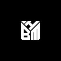 hbm lettre logo vecteur conception, hbm Facile et moderne logo. hbm luxueux alphabet conception