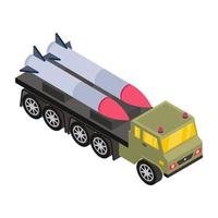 camion porte-missiles vecteur