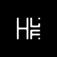 hlf lettre logo vecteur conception, hlf Facile et moderne logo. hlf luxueux alphabet conception