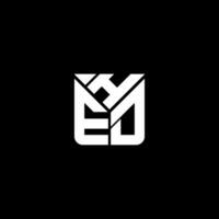 hed lettre logo vecteur conception, hed Facile et moderne logo. hed luxueux alphabet conception