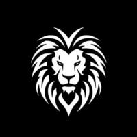 Lion - minimaliste et plat logo - vecteur illustration