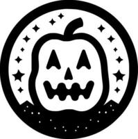 Halloween - minimaliste et plat logo - vecteur illustration