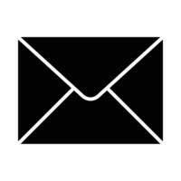 email vecteur glyphe icône pour personnel et commercial utiliser.