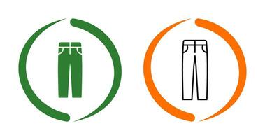 icône de vecteur de pantalons pour hommes