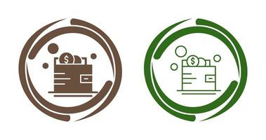 icône de vecteur de portefeuille