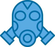 conception d'icône de vecteur de masque à gaz