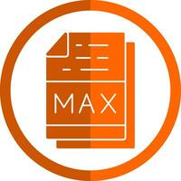max fichier format vecteur icône conception