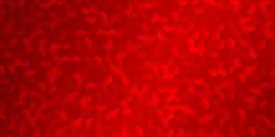 toile de fond de vecteur rouge clair avec des formes chaotiques.