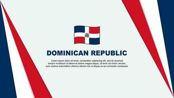 dominicain république drapeau abstrait Contexte conception modèle. dominicain république indépendance journée bannière dessin animé vecteur illustration. dominicain république drapeau