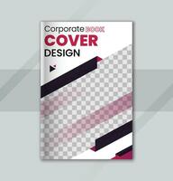 moderne livre couverture conception vecteur modèle, a4 Taille livre couverture modèle pour annuel rapport, magazine, brochure, modèle vecteur conception pour brochure, facile à utiliser.