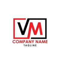 mv typographie logo conception vecteur