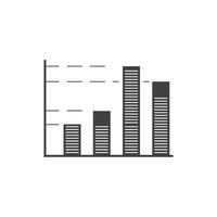 quadrant concept diagramme logo illustration vecteur