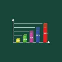 quadrant concept diagramme logo illustration vecteur