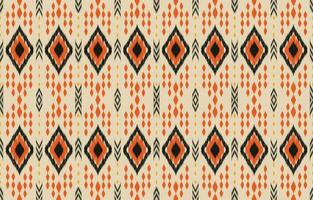 ethnique abstrait ikat art. aztèque ornement imprimer. géométrique ethnique modèle sans couture Couleur Oriental. conception pour Contexte ,rideau, tapis, fond d'écran, vêtements, emballage, batique, vecteur illustration.