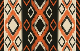 ethnique abstrait ikat art. aztèque ornement imprimer. géométrique ethnique modèle sans couture Couleur Oriental. conception pour Contexte ,rideau, tapis, fond d'écran, vêtements, emballage, batique, vecteur illustration.