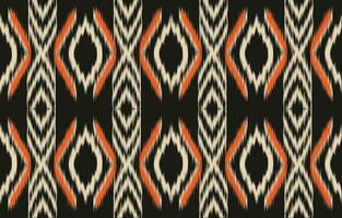 ethnique abstrait ikat art. aztèque ornement imprimer. géométrique ethnique modèle sans couture Couleur Oriental. conception pour Contexte ,rideau, tapis, fond d'écran, vêtements, emballage, batique, vecteur illustration.