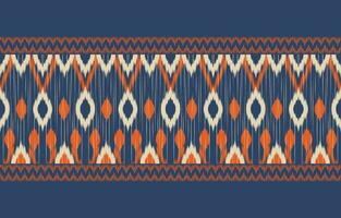 ethnique abstrait ikat art. aztèque ornement imprimer. géométrique ethnique modèle sans couture Couleur Oriental. conception pour Contexte ,rideau, tapis, fond d'écran, vêtements, emballage, batique, vecteur illustration.