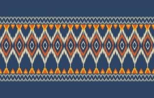 ethnique abstrait ikat art. aztèque ornement imprimer. géométrique ethnique modèle sans couture Couleur Oriental. conception pour Contexte ,rideau, tapis, fond d'écran, vêtements, emballage, batique, vecteur illustration.