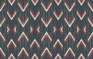 ethnique abstrait ikat art. aztèque ornement imprimer. géométrique ethnique modèle sans couture Couleur Oriental. conception pour Contexte ,rideau, tapis, fond d'écran, vêtements, emballage, batique, vecteur illustration.