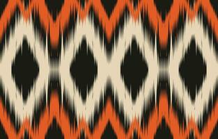 ethnique abstrait ikat art. aztèque ornement imprimer. géométrique ethnique modèle sans couture Couleur Oriental. conception pour Contexte ,rideau, tapis, fond d'écran, vêtements, emballage, batique, vecteur illustration.