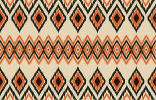 ethnique abstrait ikat art. aztèque ornement imprimer. géométrique ethnique modèle sans couture Couleur Oriental. conception pour Contexte ,rideau, tapis, fond d'écran, vêtements, emballage, batique, vecteur illustration.