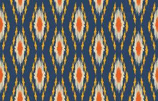 ethnique abstrait ikat art. aztèque ornement imprimer. géométrique ethnique modèle sans couture Couleur Oriental. conception pour Contexte ,rideau, tapis, fond d'écran, vêtements, emballage, batique, vecteur illustration.