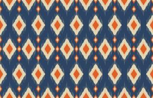 ethnique abstrait ikat art. aztèque ornement imprimer. géométrique ethnique modèle sans couture Couleur Oriental. conception pour Contexte ,rideau, tapis, fond d'écran, vêtements, emballage, batique, vecteur illustration.