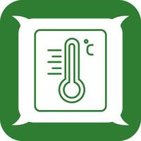 icône de vecteur de thermomètre