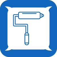 icône de vecteur de rouleau de peinture