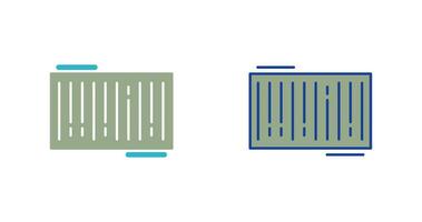 icône de vecteur de code à barres