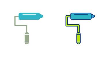 icône de vecteur de rouleau de peinture