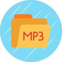 conception d'icône de vecteur mp3