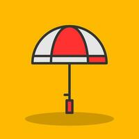 conception d'icône vecteur parapluie